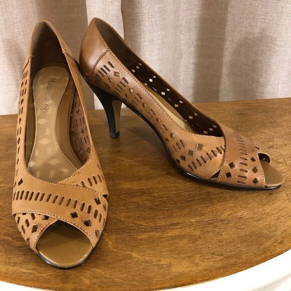 MADISON Studio open toe piper heels size 7.5 - Picture 1 of 9
